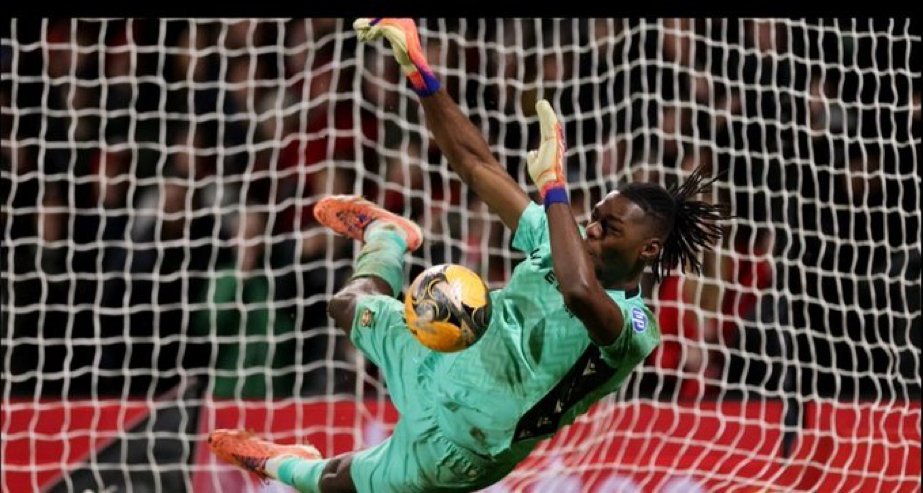 Super Eagles' New Goalkeeper Shines Bright, Named Man of the Match in Nigeria's Thrilling Victory