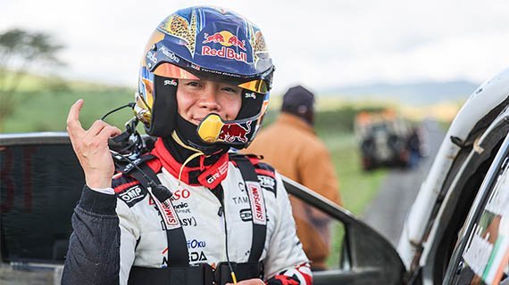 Takamoto Katsuta Celebrates Inspiring Victory at Safari Rally Kenya