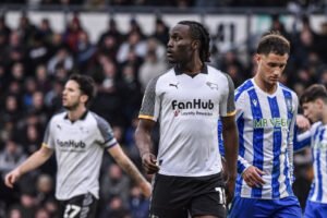 Chelle Approves Invitation for Derby County Midfielder to Join Super Eagles